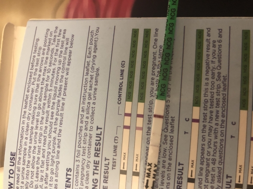 Generic Pregnancy Test, 21 Days Post Ovulation, FMU, Cycle Day 45