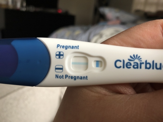 Clearblue Plus Pregnancy Test, 17 Days Post Ovulation, FMU, Cycle Day 45