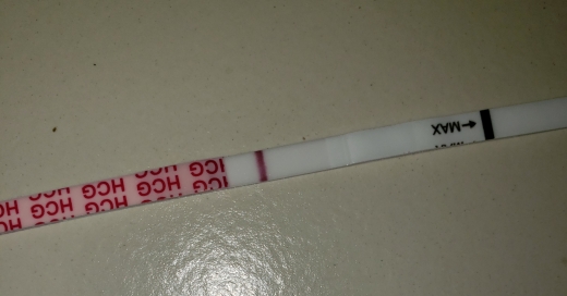 Wondfo Test Strips Pregnancy Test, Cycle Day 25
