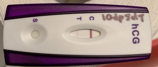 First Signal One Step Pregnancy Test, 15 Days Post Ovulation