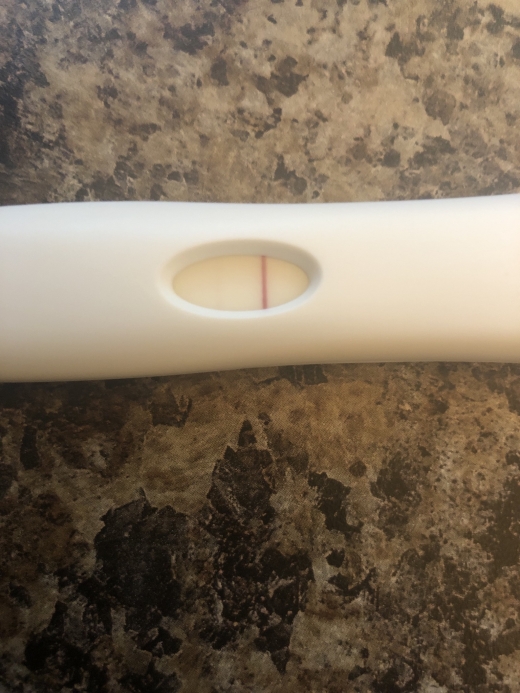 Walgreens One Step Pregnancy Test, Cycle Day 21