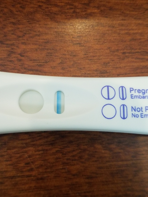 Rite Aid Early Pregnancy Test, 17 Days Post Ovulation, Cycle Day 34