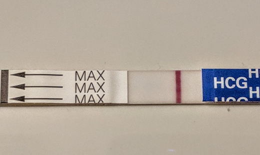 Generic Pregnancy Test, 10 Days Post Ovulation, FMU, Cycle Day 23