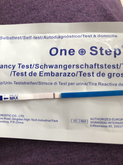 Generic Pregnancy Test, 9 Days Post Ovulation, FMU, Cycle Day 27