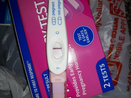 Generic Pregnancy Test, 19 Days Post Ovulation, Cycle Day 29