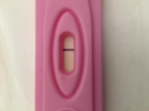 New Choice (Dollar Tree) Pregnancy Test, Cycle Day 24