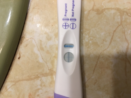 CVS One Step Pregnancy Test, 10 Days Post Ovulation
