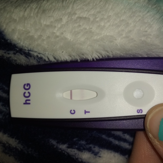 First Signal One Step Pregnancy Test, 17 Days Post Ovulation, Cycle Day 24