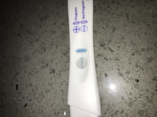 Equate Pregnancy Test, FMU, Cycle Day 35