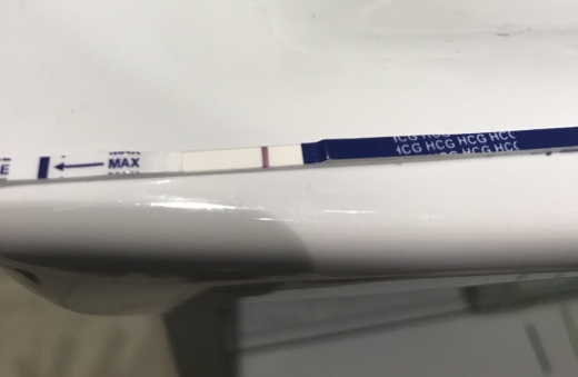 Home Pregnancy Test, 9 Days Post Ovulation, Cycle Day 28