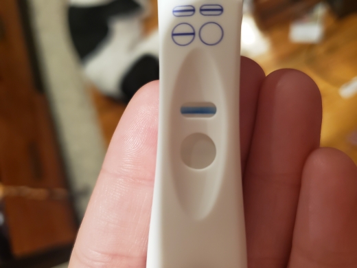 CVS Early Result Pregnancy Test, 10 Days Post Ovulation, Cycle Day 25
