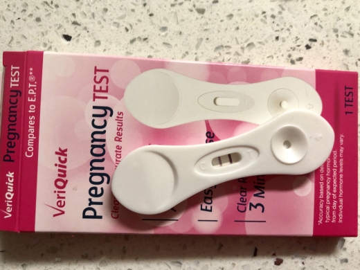 Generic Pregnancy Test, 16 Days Post Ovulation, Cycle Day 28