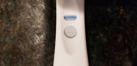 Rite Aid Early Pregnancy Test, 9 Days Post Ovulation, FMU, Cycle Day 24