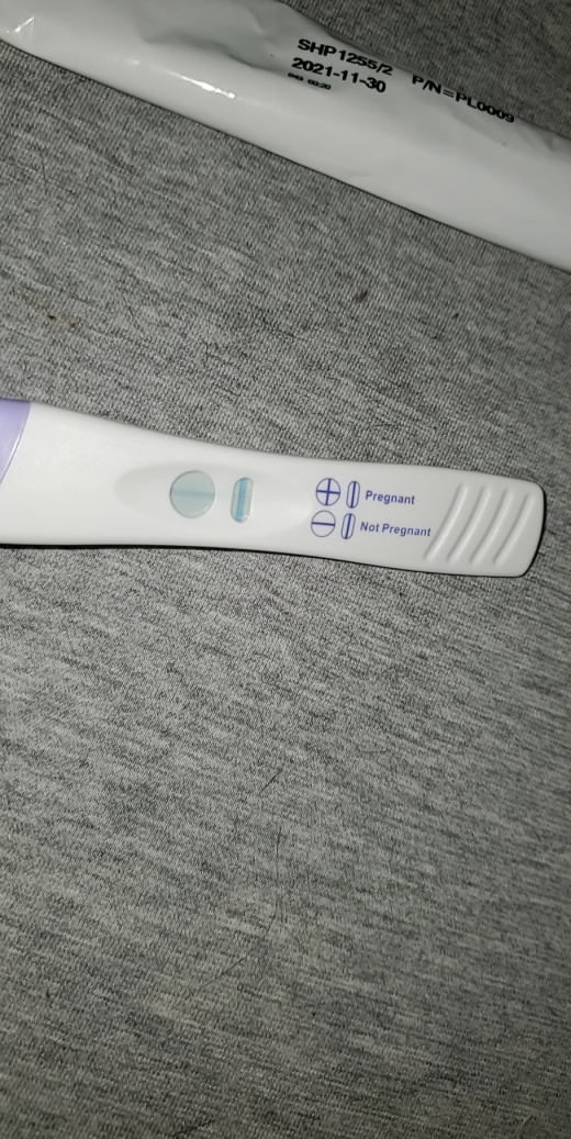 First Signal One Step Pregnancy Test, FMU, Cycle Day 39