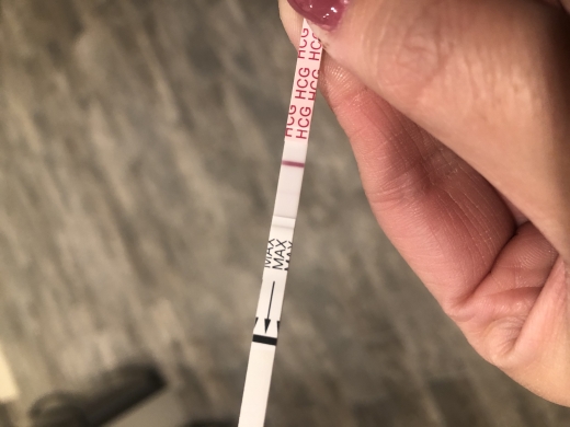 Accu-Clear Pregnancy Test, 10 Days Post Ovulation, Cycle Day 25