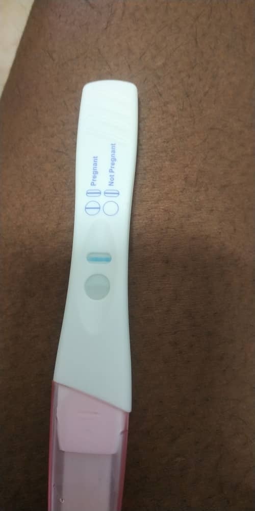 CVS Early Result Pregnancy Test, 13 Days Post Ovulation, Cycle Day 30