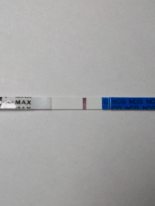 CVS One Step Pregnancy Test, 9 Days Post Ovulation, Cycle Day 21