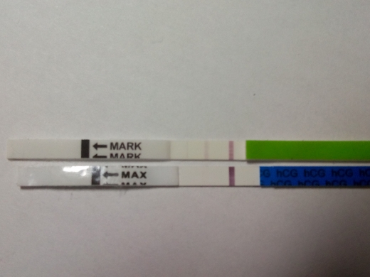 First Signal One Step Pregnancy Test, 9 Days Post Ovulation, Cycle Day 21