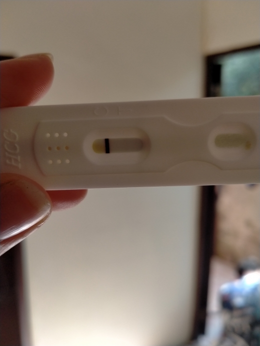 New Choice (Dollar Tree) Pregnancy Test, 12 Days Post Ovulation, FMU, Cycle Day 28