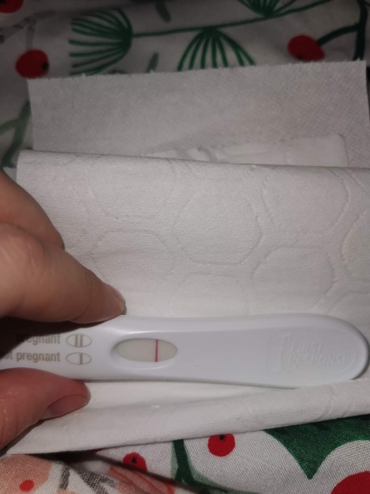First Response Early Pregnancy Test, 8 Days Post Ovulation, Cycle Day 37