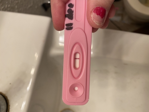New Choice (Dollar Tree) Pregnancy Test, 11 Days Post Ovulation, Cycle Day 24