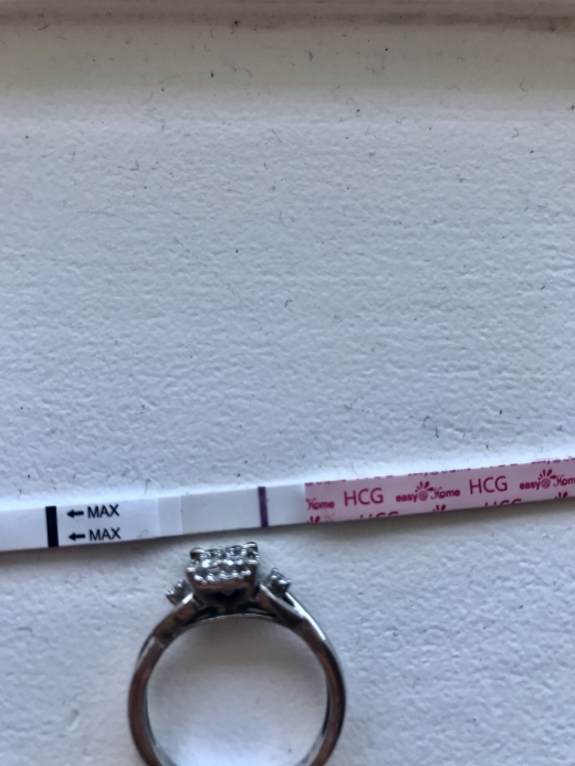 New Choice (Dollar Tree) Pregnancy Test, 9 Days Post Ovulation, Cycle Day 25