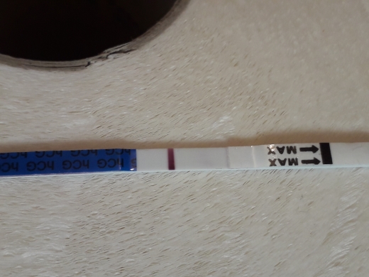 Home Pregnancy Test, 6 Days Post Ovulation, Cycle Day 22