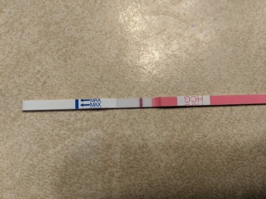 Home Pregnancy Test, 13 Days Post Ovulation, Cycle Day 38