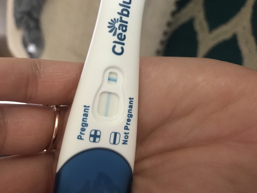 Clearblue Advanced Pregnancy Test, 8 Days Post Ovulation, FMU, Cycle Day 33
