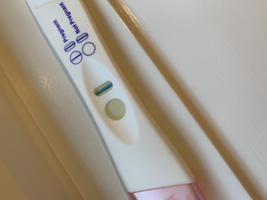 CVS Early Result Pregnancy Test, 11 Days Post Ovulation, FMU, Cycle Day 24