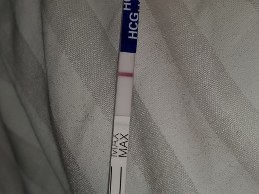 Generic Pregnancy Test, 12 Days Post Ovulation, Cycle Day 27