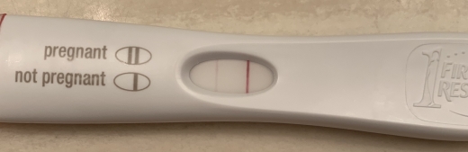 First Response Early Pregnancy Test, 16 Days Post Ovulation, FMU, Cycle Day 21