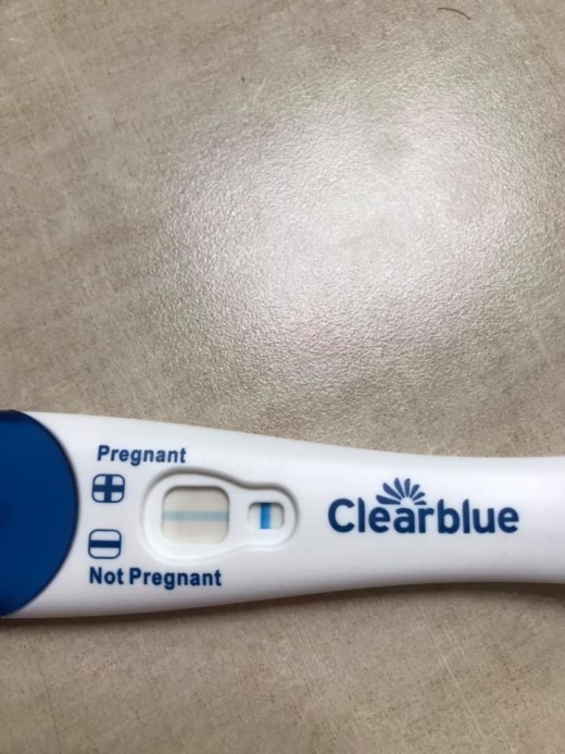 Clearblue Plus Pregnancy Test, 12 Days Post Ovulation, Cycle Day 22