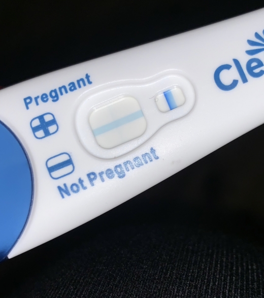Clearblue Plus Pregnancy Test, 10 Days Post Ovulation, Cycle Day 28