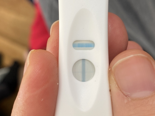 Accu-Clear Pregnancy Test, 17 Days Post Ovulation