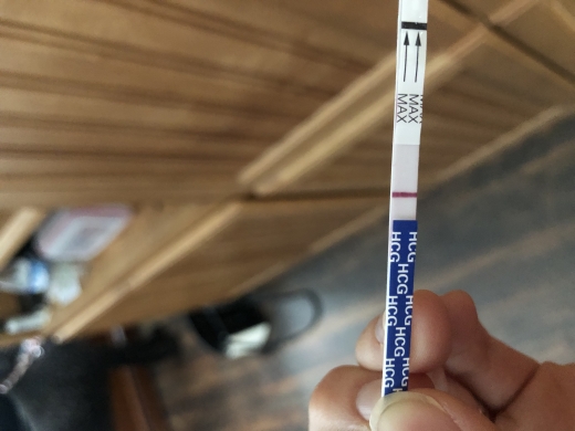 Generic Pregnancy Test, 8 Days Post Ovulation, Cycle Day 21