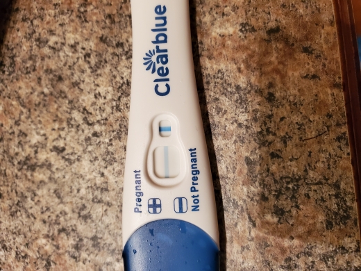 Clearblue Advanced Pregnancy Test, 6 Days Post Ovulation, FMU, Cycle Day 23