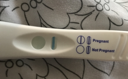 CVS Early Result Pregnancy Test, 13 Days Post Ovulation, Cycle Day 27