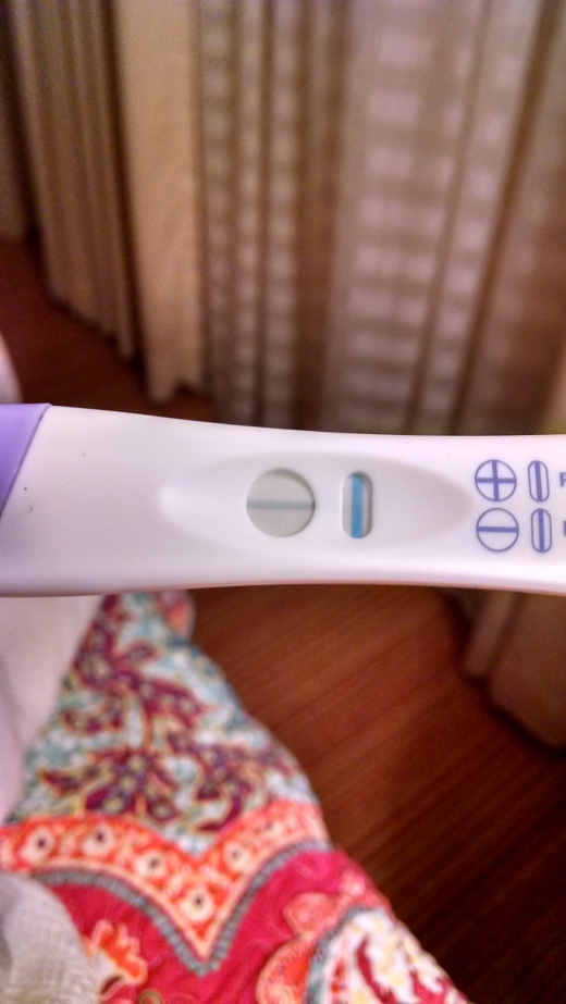 CVS Early Result Pregnancy Test, 6 Days Post Ovulation, Cycle Day 20