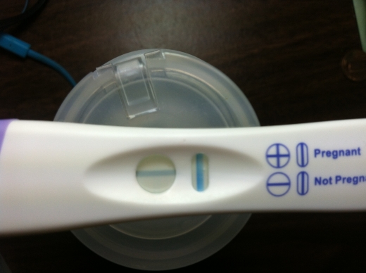Walgreens One Step Pregnancy Test, 10 Days Post Ovulation, Cycle Day 29