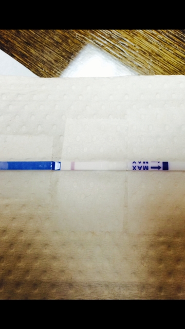 Wondfo Test Strips Pregnancy Test, 20 Days Post Ovulation, Cycle Day 35