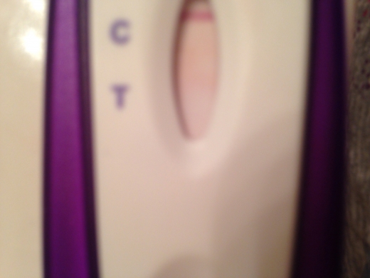 First Signal One Step Pregnancy Test, 10 Days Post Ovulation, Cycle Day 25