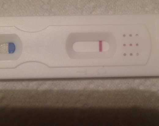 Generic Pregnancy Test, 9 Days Post Ovulation, FMU, Cycle Day 18