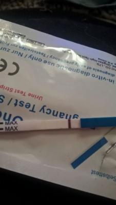 CVS One Step Pregnancy Test, 10 Days Post Ovulation, FMU, Cycle Day 25