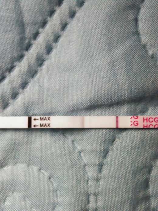 Wondfo Test Strips Pregnancy Test, 9 Days Post Ovulation, FMU