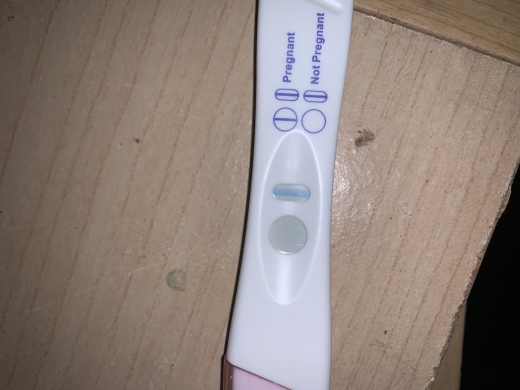 Clearblue Advanced Pregnancy Test, Cycle Day 27