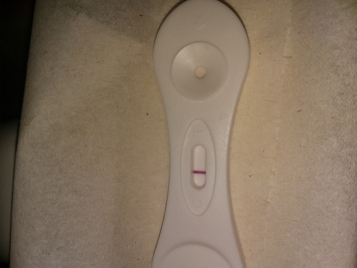 New Choice (Dollar Tree) Pregnancy Test, Cycle Day 34