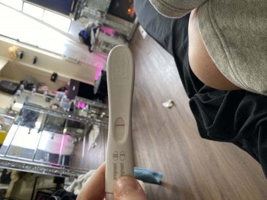 Home Pregnancy Test, 9 Days Post Ovulation, Cycle Day 37