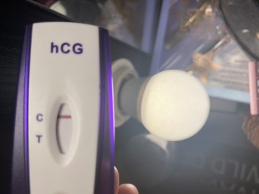 Home Pregnancy Test, 10 Days Post Ovulation, Cycle Day 38