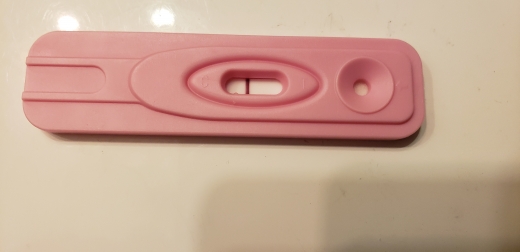 New Choice (Dollar Tree) Pregnancy Test, 18 Days Post Ovulation, Cycle Day 32